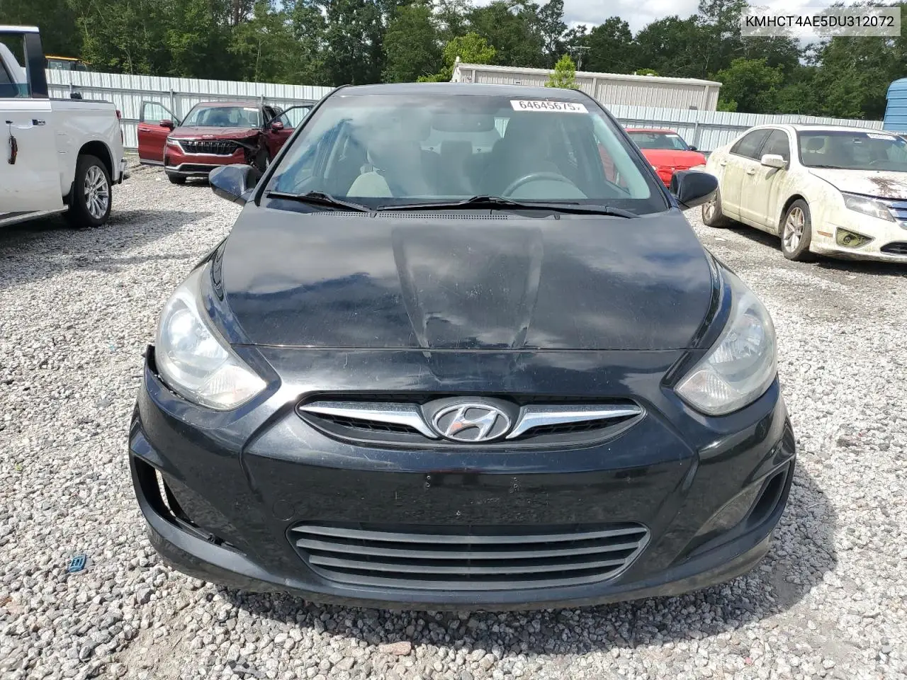 2013 Hyundai Accent Gls VIN: KMHCT4AE5DU312072 Lot: 64645675
