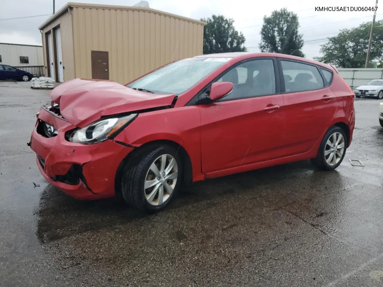 2013 Hyundai Accent Gls VIN: KMHCU5AE1DU060467 Lot: 65022175