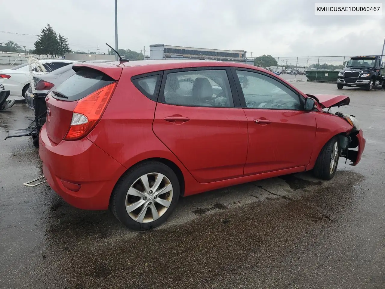 2013 Hyundai Accent Gls VIN: KMHCU5AE1DU060467 Lot: 65022175