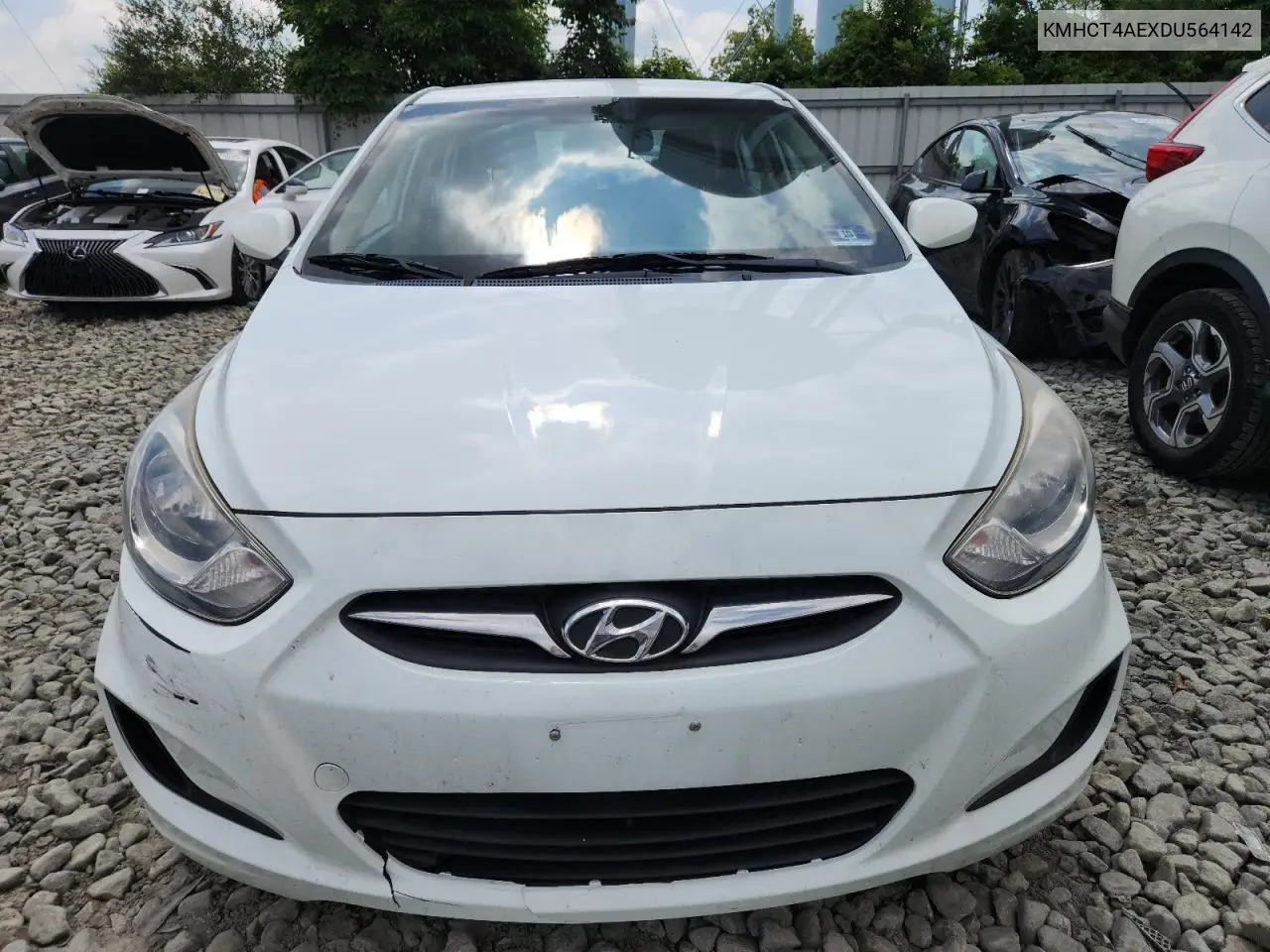 2013 Hyundai Accent Gls VIN: KMHCT4AEXDU564142 Lot: 65122985