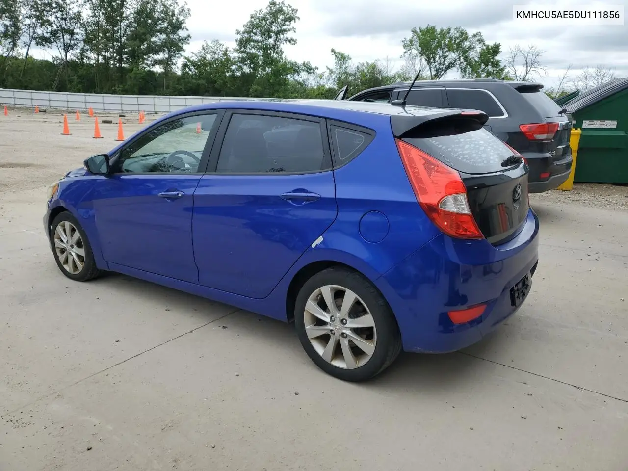 2013 Hyundai Accent Gls VIN: KMHCU5AE5DU111856 Lot: 65423865