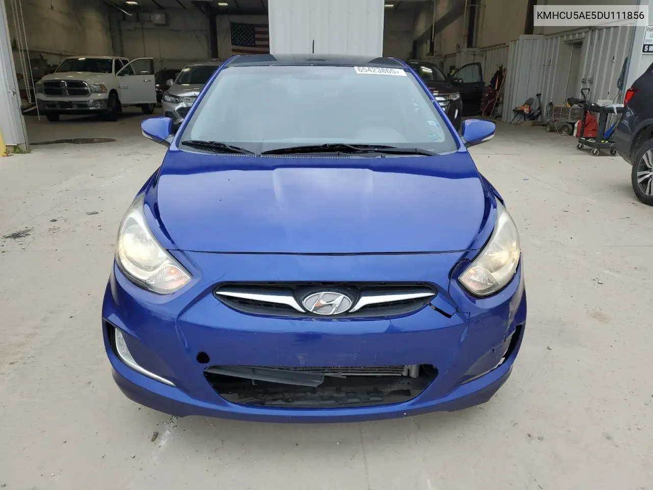 2013 Hyundai Accent Gls VIN: KMHCU5AE5DU111856 Lot: 65423865