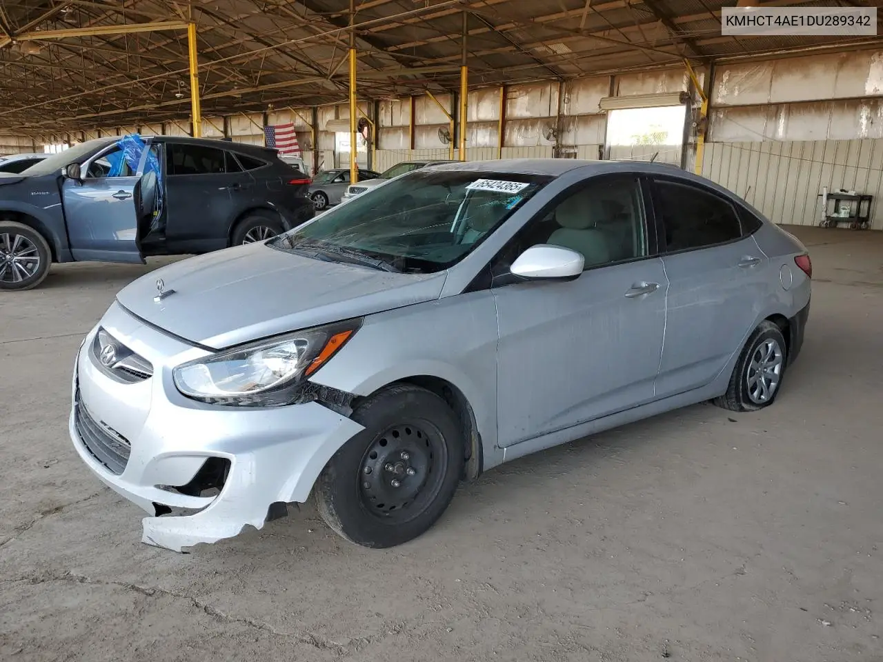 2013 Hyundai Accent Gls VIN: KMHCT4AE1DU289342 Lot: 65424365