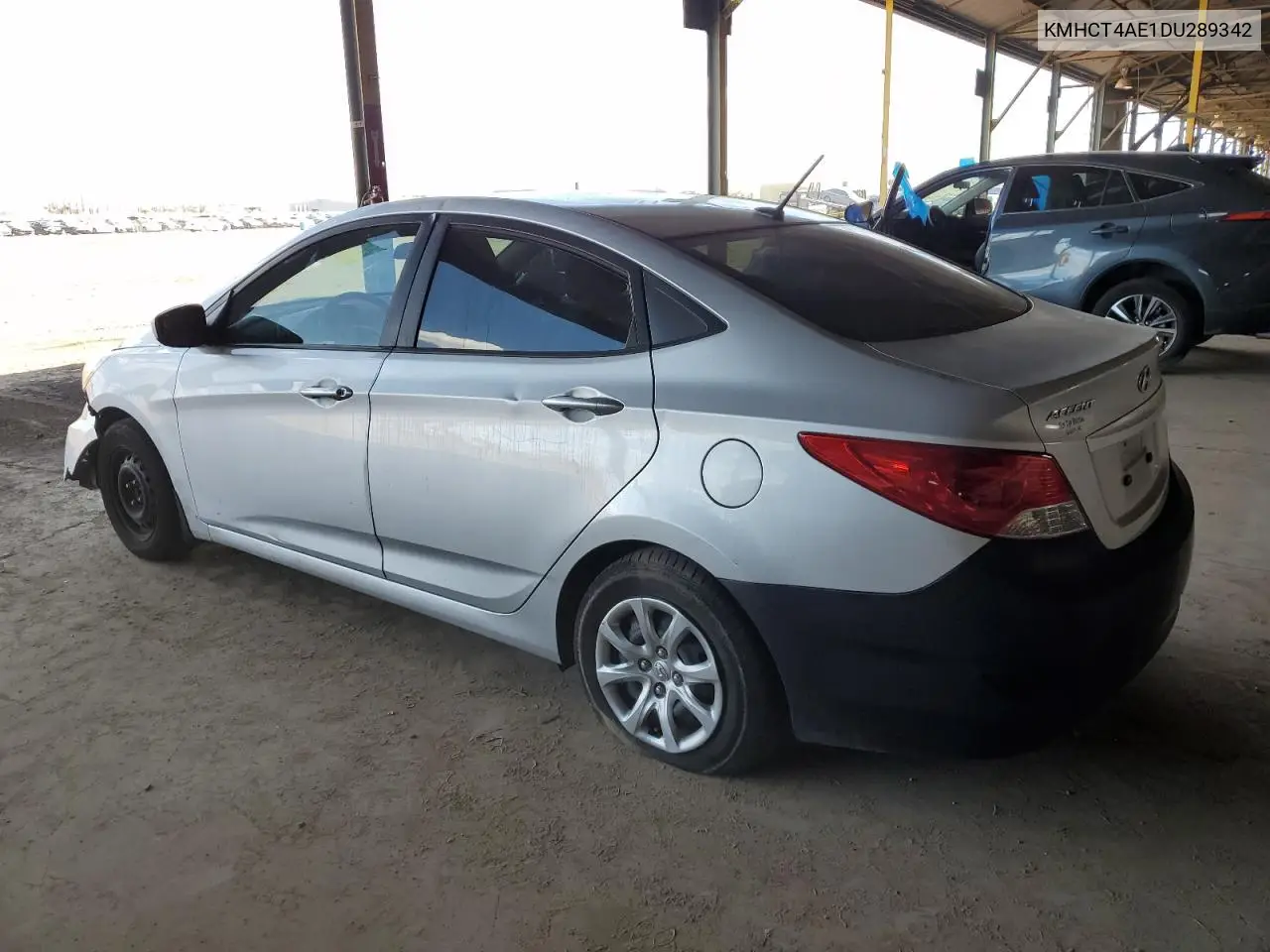 2013 Hyundai Accent Gls VIN: KMHCT4AE1DU289342 Lot: 65424365