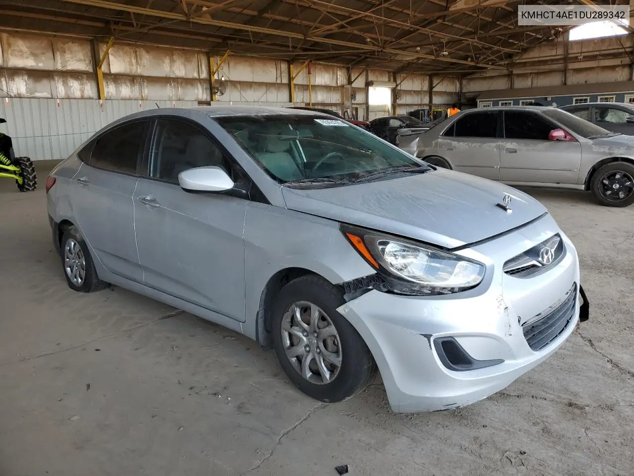 2013 Hyundai Accent Gls VIN: KMHCT4AE1DU289342 Lot: 65424365