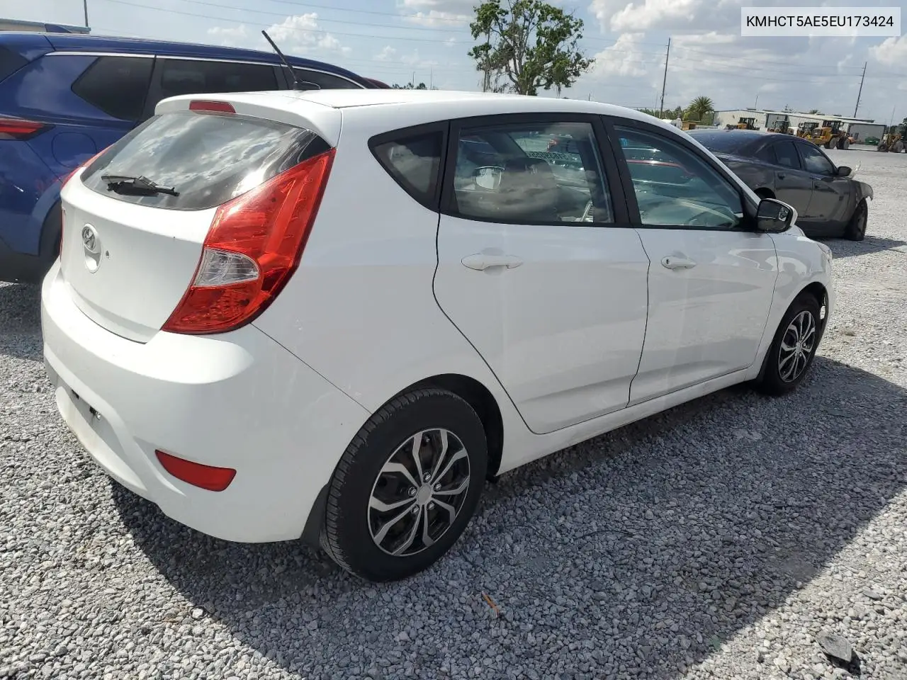 2014 Hyundai Accent Gls VIN: KMHCT5AE5EU173424 Lot: 51839555