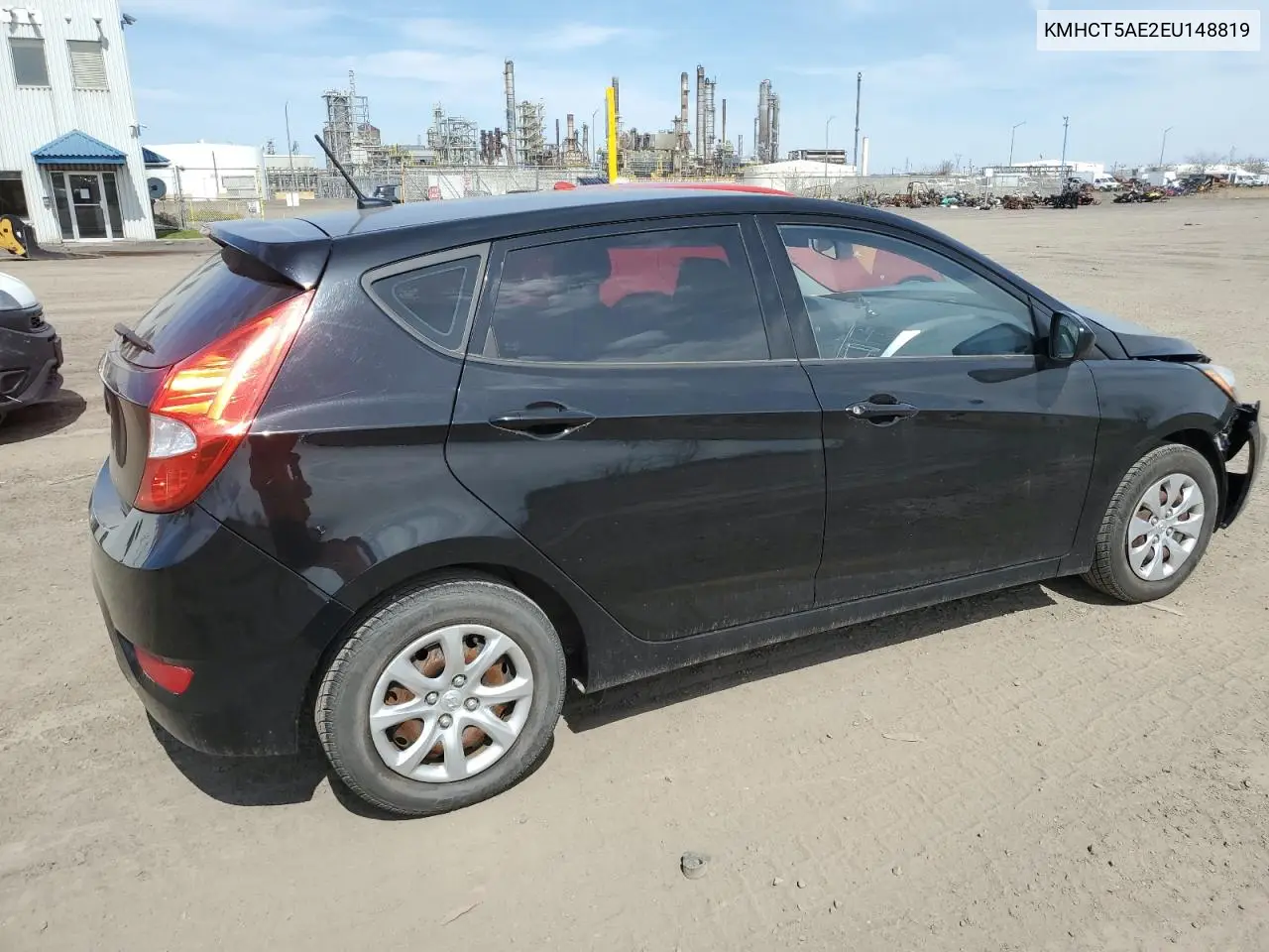 2014 Hyundai Accent Gls VIN: KMHCT5AE2EU148819 Lot: 55619315