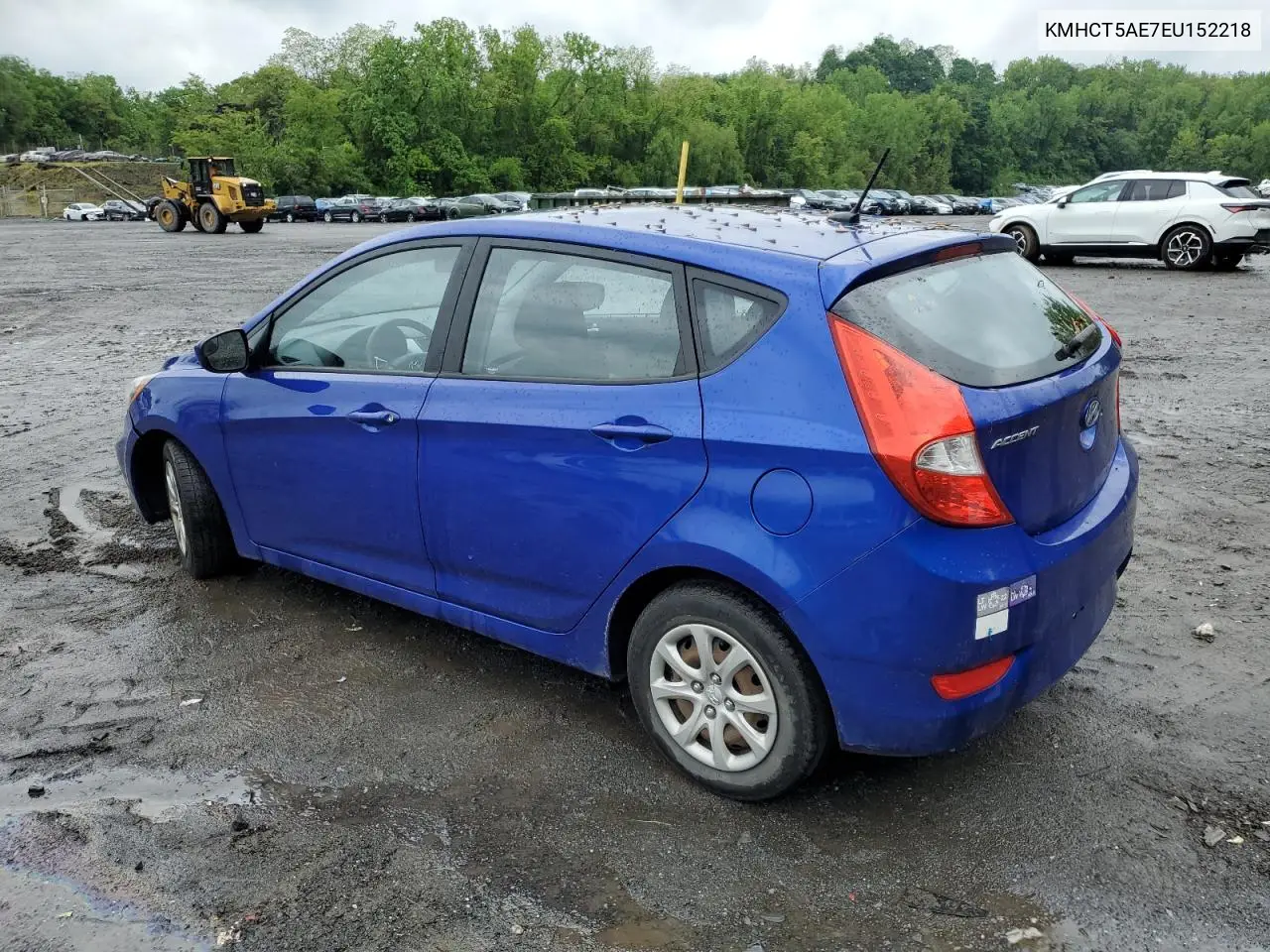 2014 Hyundai Accent Gls VIN: KMHCT5AE7EU152218 Lot: 57022785