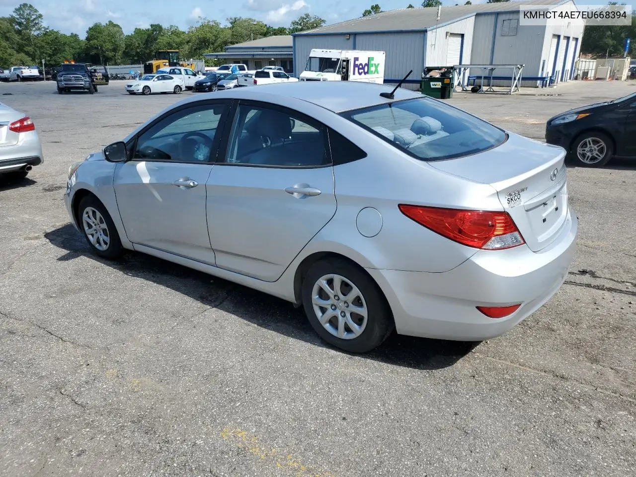 2014 Hyundai Accent Gls VIN: KMHCT4AE7EU668394 Lot: 61680305