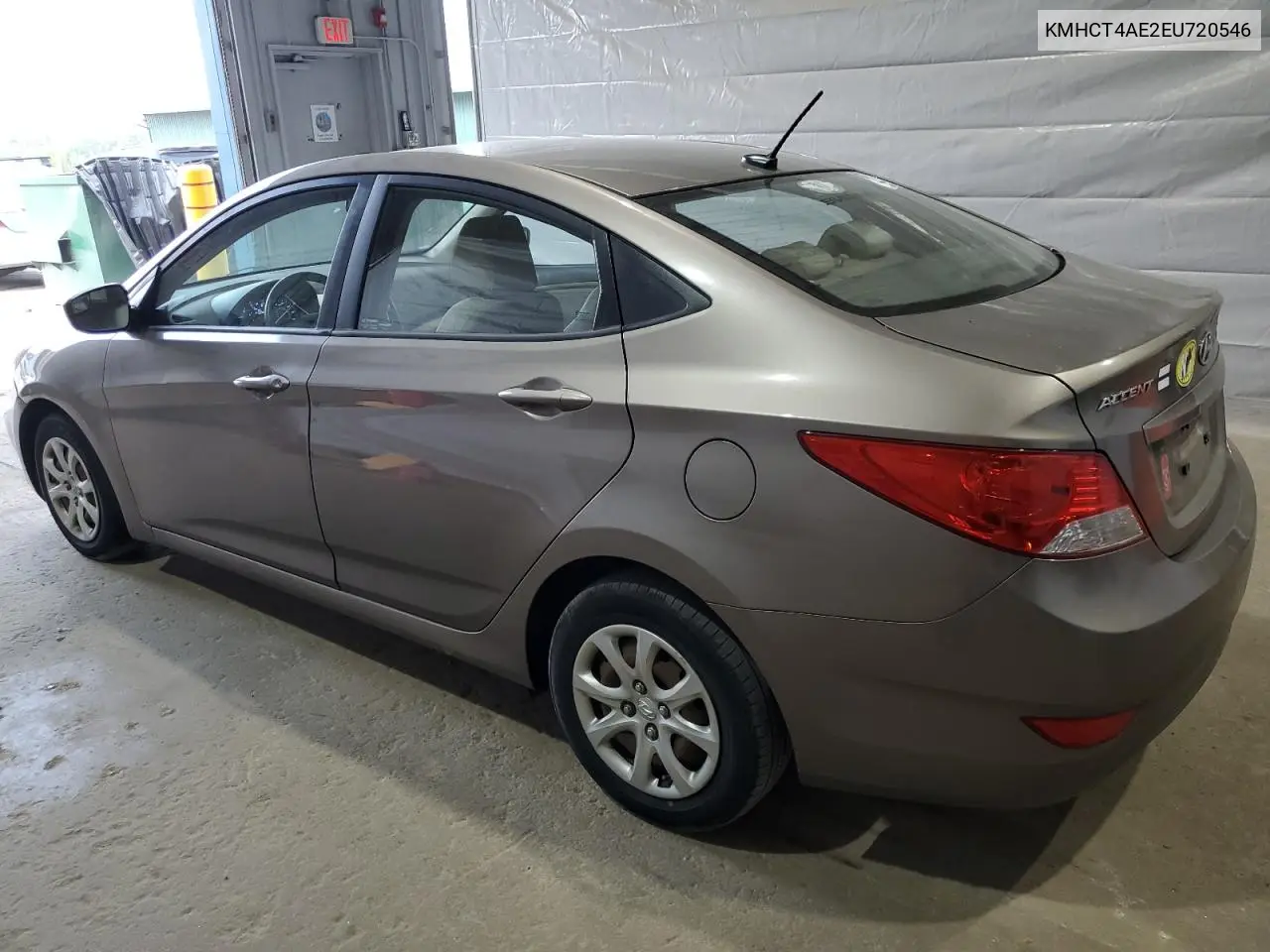 2014 Hyundai Accent Gls VIN: KMHCT4AE2EU720546 Lot: 64726685