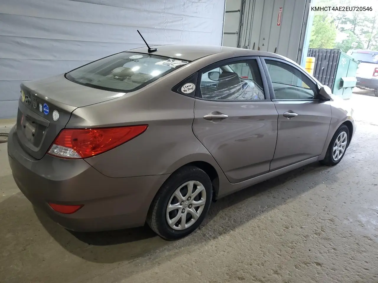 2014 Hyundai Accent Gls VIN: KMHCT4AE2EU720546 Lot: 64726685