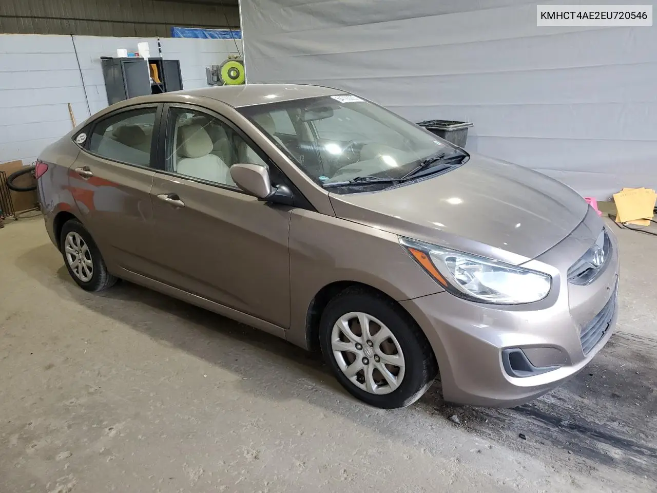 2014 Hyundai Accent Gls VIN: KMHCT4AE2EU720546 Lot: 64726685