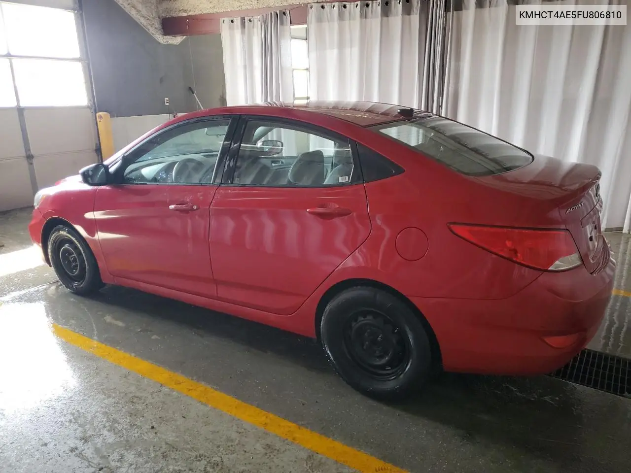 2015 Hyundai Accent Gls VIN: KMHCT4AE5FU806810 Lot: 55157495