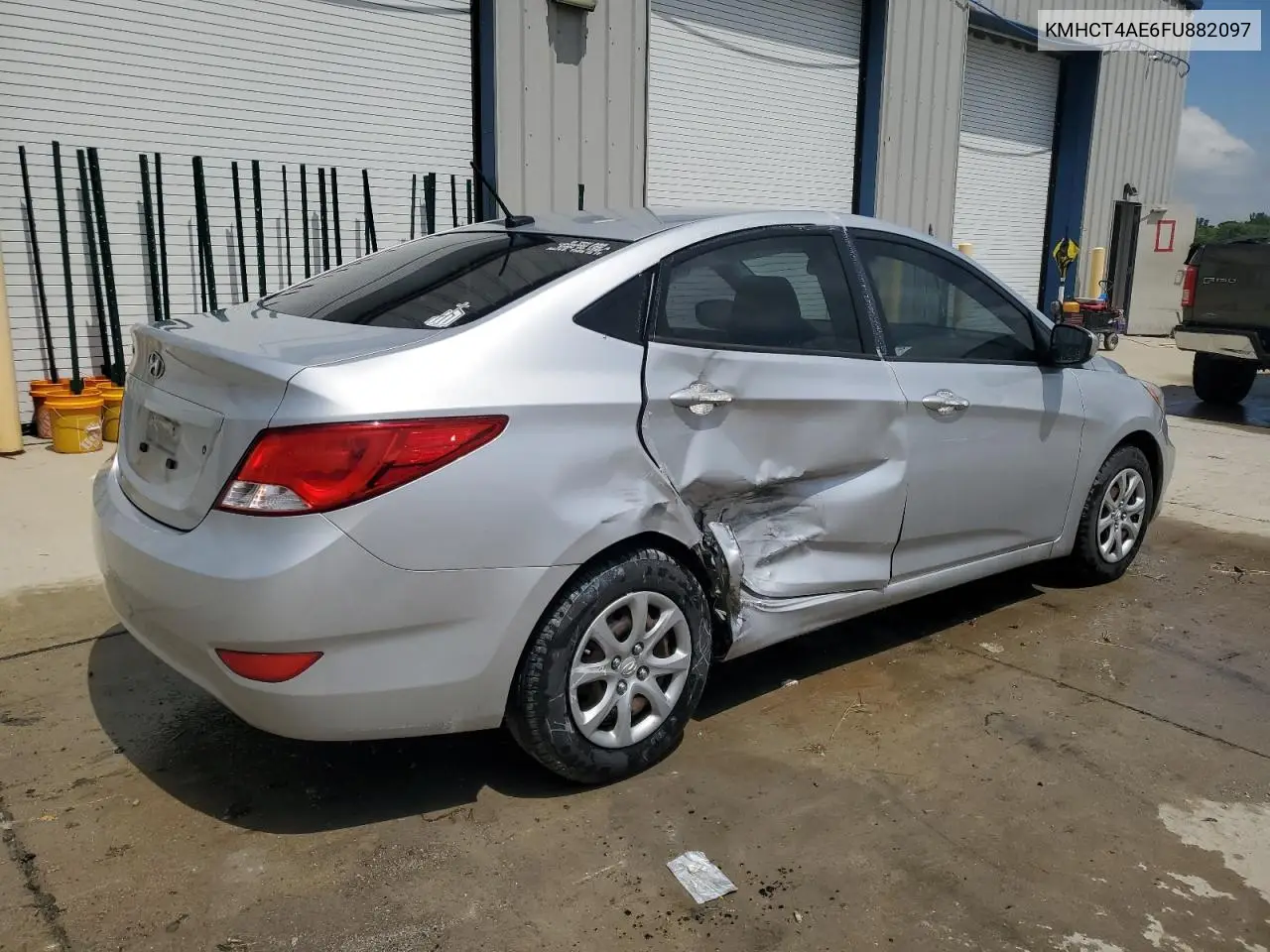 2015 Hyundai Accent Gls VIN: KMHCT4AE6FU882097 Lot: 56559305