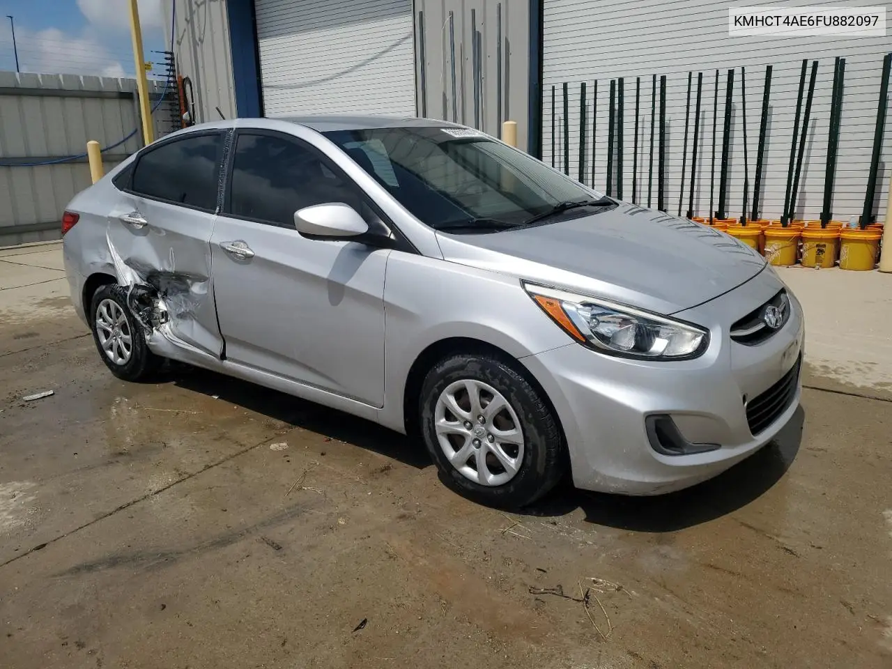 2015 Hyundai Accent Gls VIN: KMHCT4AE6FU882097 Lot: 56559305