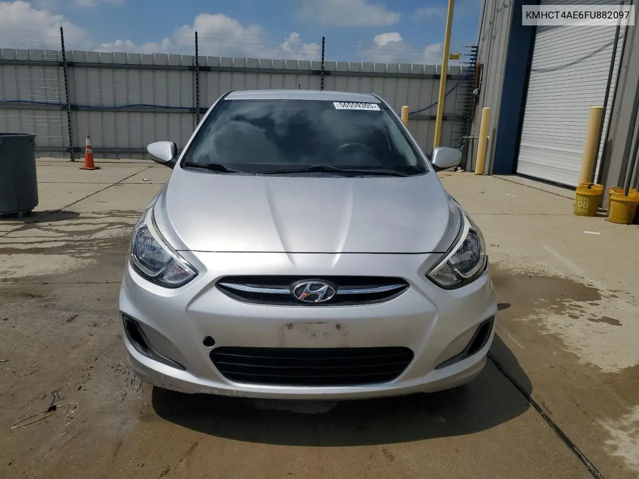 2015 Hyundai Accent Gls VIN: KMHCT4AE6FU882097 Lot: 56559305