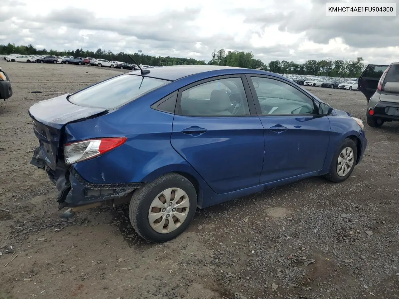 2015 Hyundai Accent Gls VIN: KMHCT4AE1FU904300 Lot: 56888505