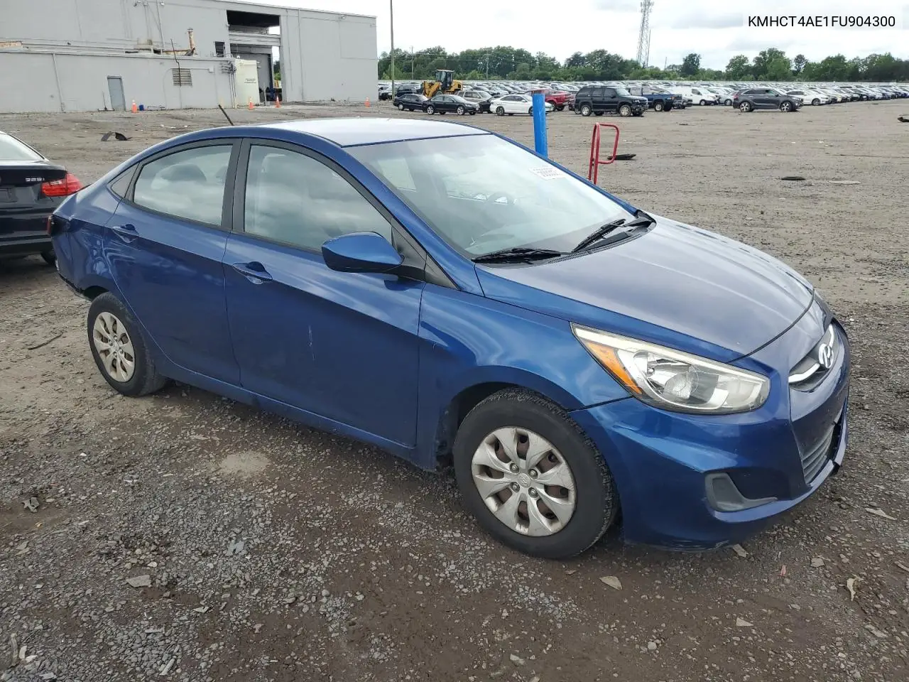 2015 Hyundai Accent Gls VIN: KMHCT4AE1FU904300 Lot: 56888505