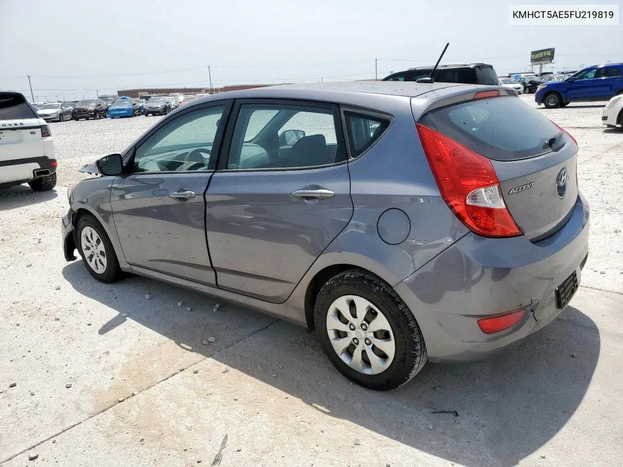 2015 Hyundai Accent Gs VIN: KMHCT5AE5FU219819 Lot: 57034675