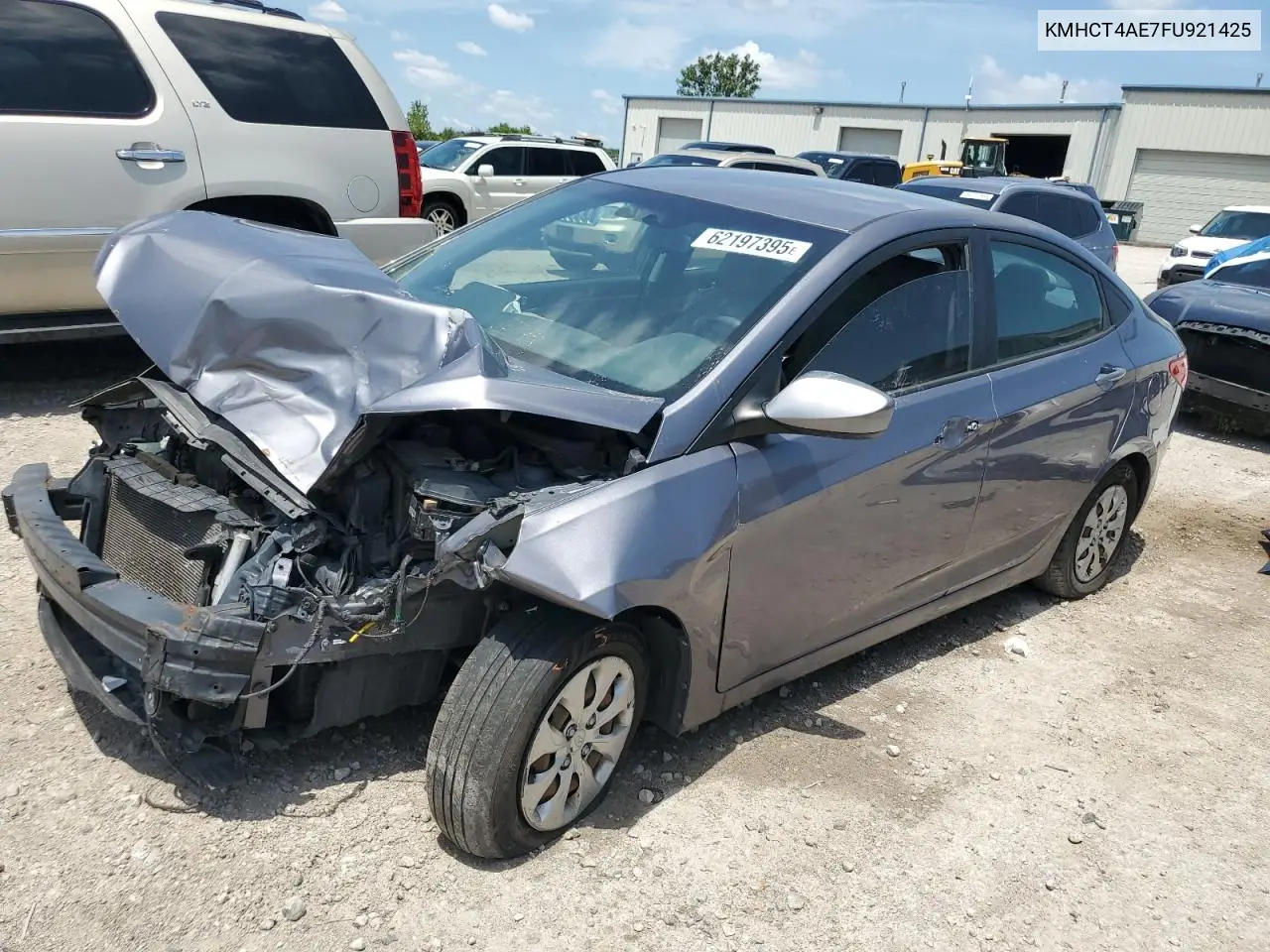 2015 Hyundai Accent Gls VIN: KMHCT4AE7FU921425 Lot: 62197395