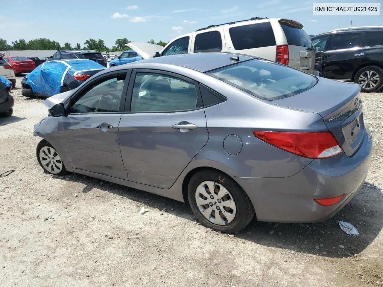 2015 Hyundai Accent Gls VIN: KMHCT4AE7FU921425 Lot: 62197395