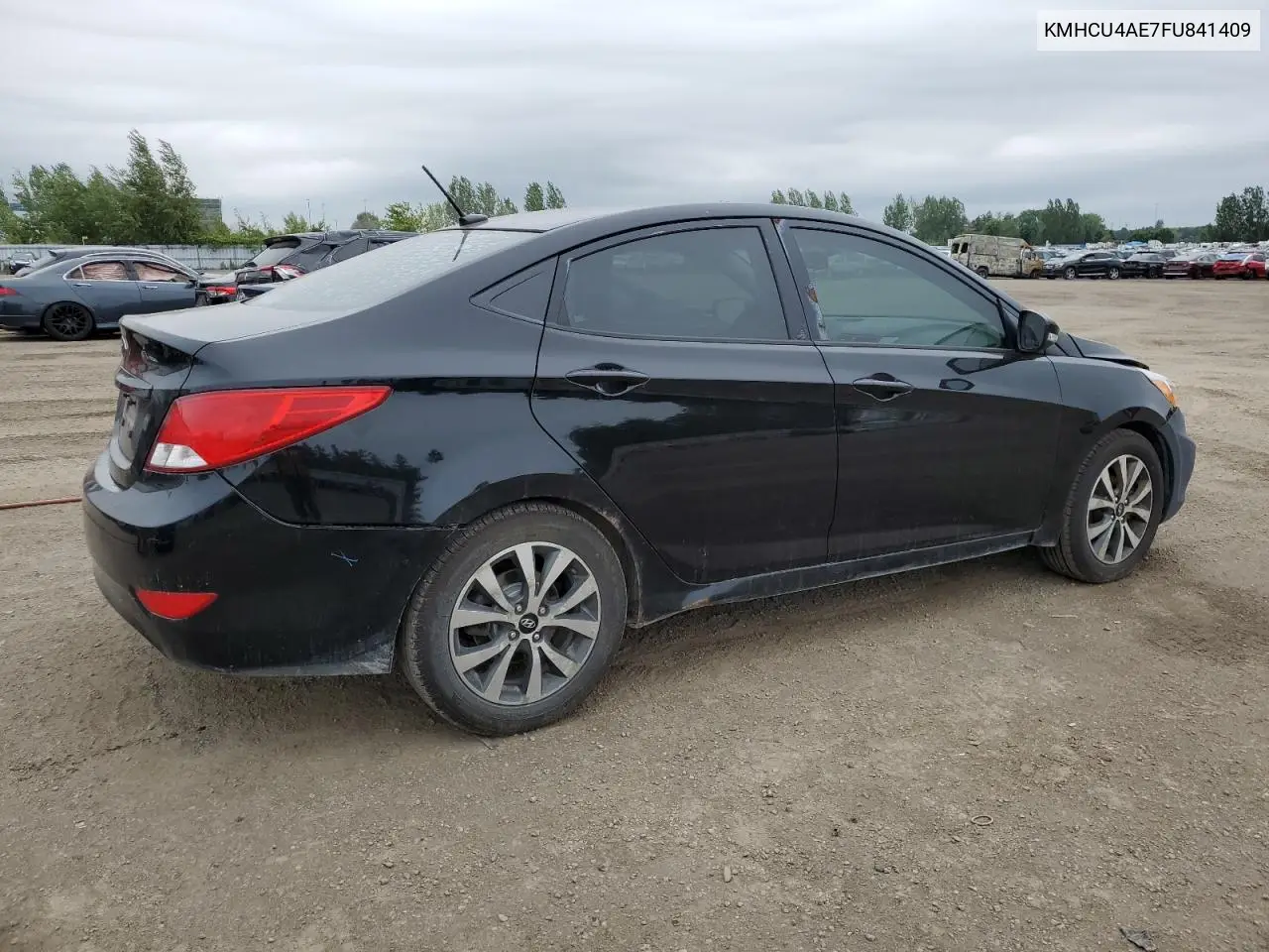 2015 Hyundai Accent Gls VIN: KMHCU4AE7FU841409 Lot: 62281755