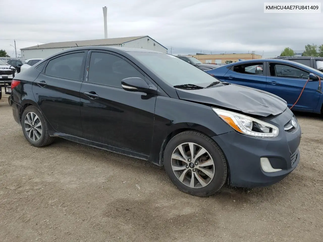 2015 Hyundai Accent Gls VIN: KMHCU4AE7FU841409 Lot: 62281755