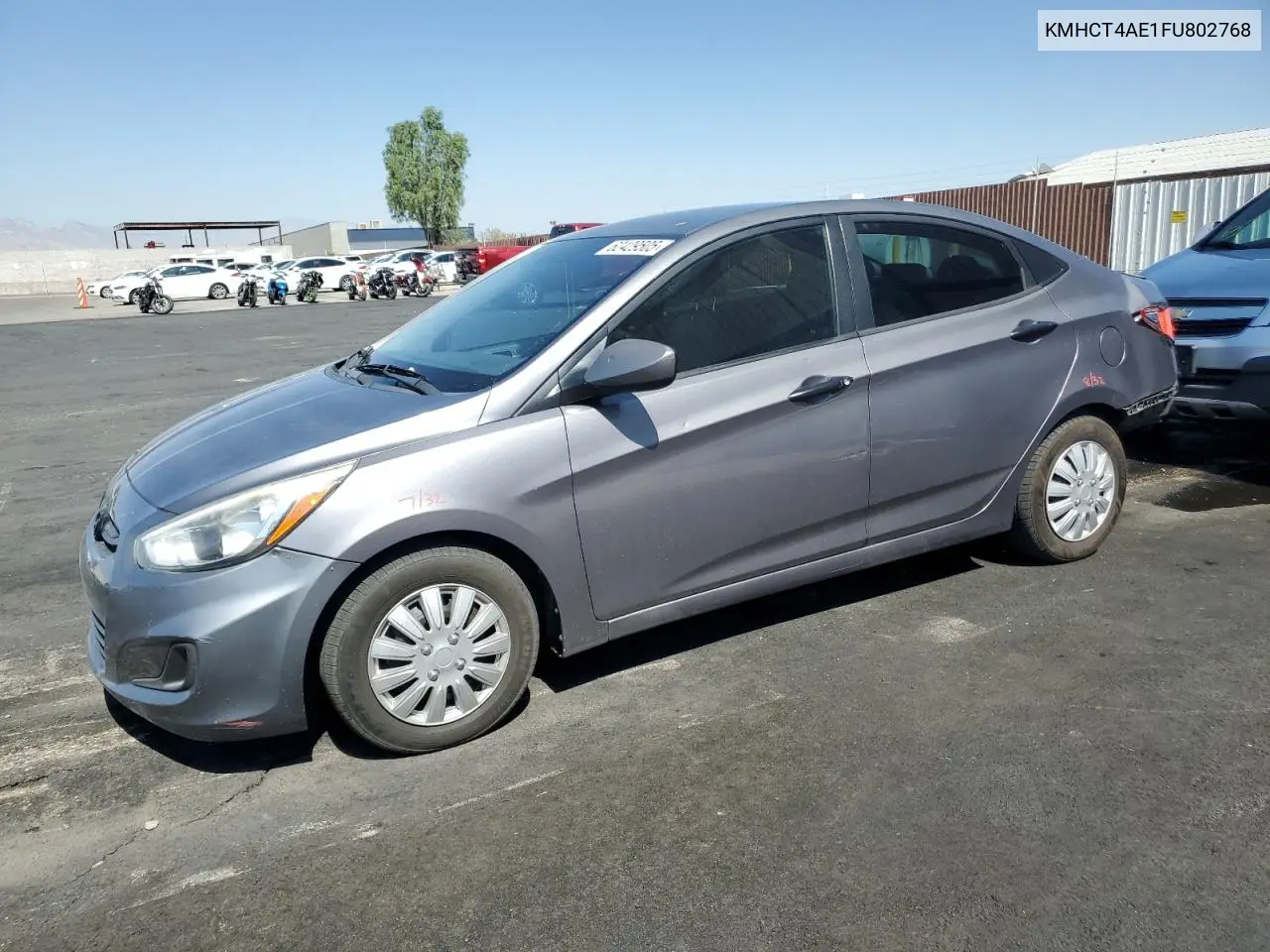 2015 Hyundai Accent Gls VIN: KMHCT4AE1FU802768 Lot: 62429505
