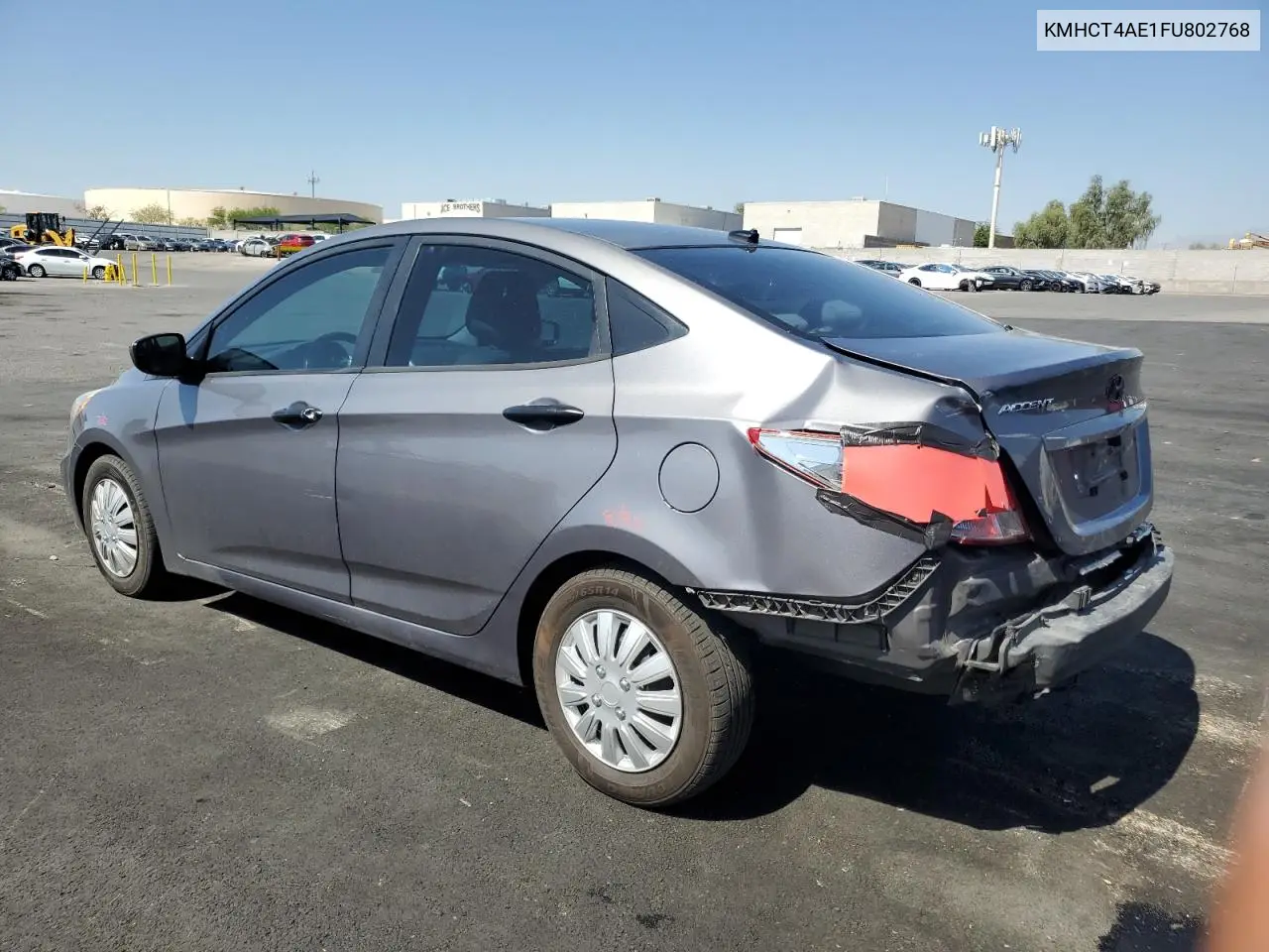 2015 Hyundai Accent Gls VIN: KMHCT4AE1FU802768 Lot: 62429505