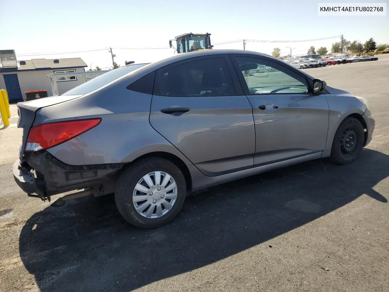 2015 Hyundai Accent Gls VIN: KMHCT4AE1FU802768 Lot: 62429505