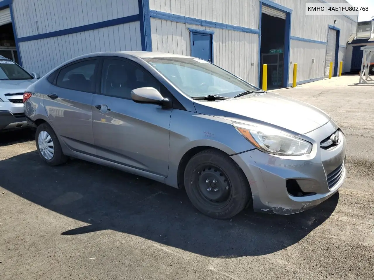 2015 Hyundai Accent Gls VIN: KMHCT4AE1FU802768 Lot: 62429505