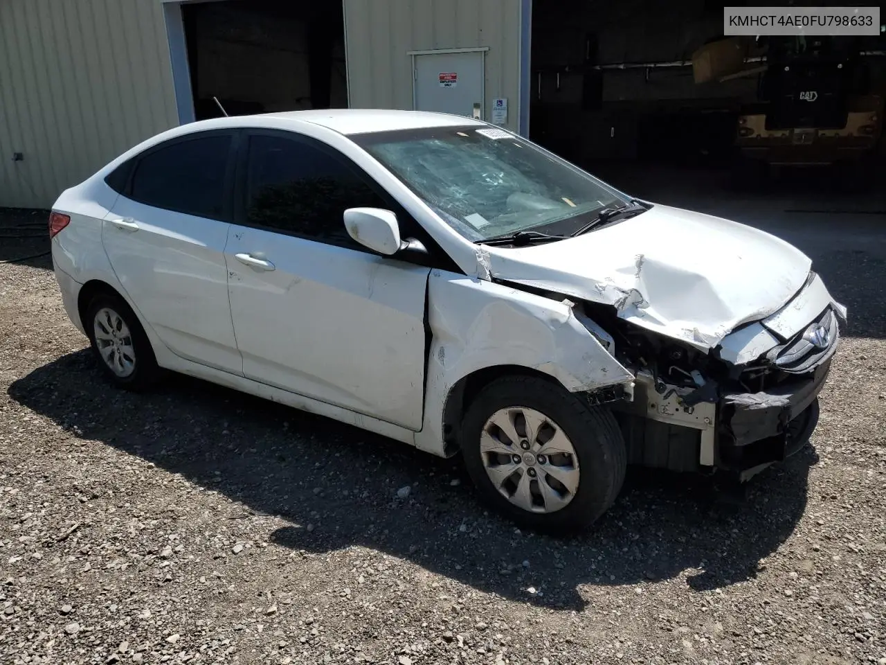 2015 Hyundai Accent Gls VIN: KMHCT4AE0FU798633 Lot: 62850835