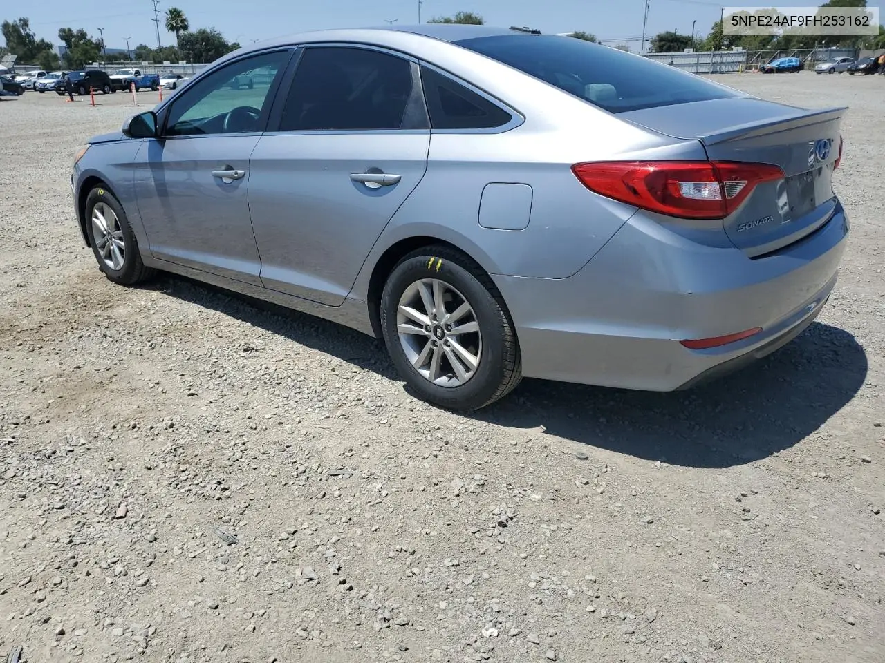 2015 Hyundai Sonata Se VIN: 5NPE24AF9FH253162 Lot: 62958385