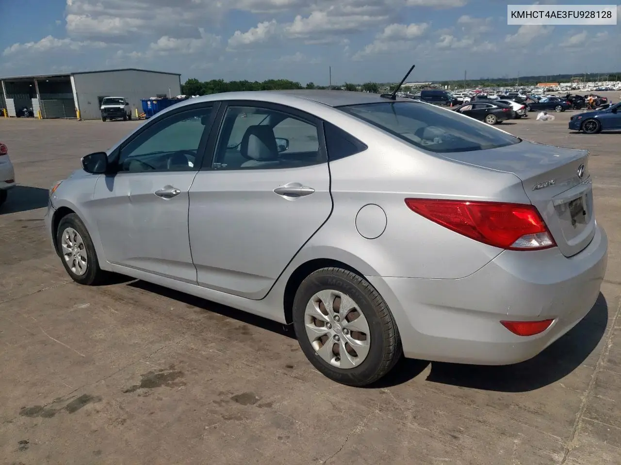 2015 Hyundai Accent Gls VIN: KMHCT4AE3FU928128 Lot: 63069045