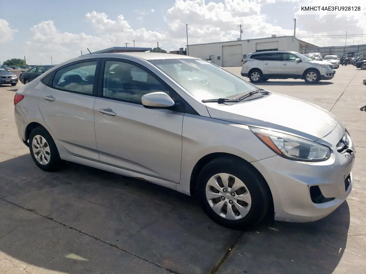 2015 Hyundai Accent Gls VIN: KMHCT4AE3FU928128 Lot: 63069045