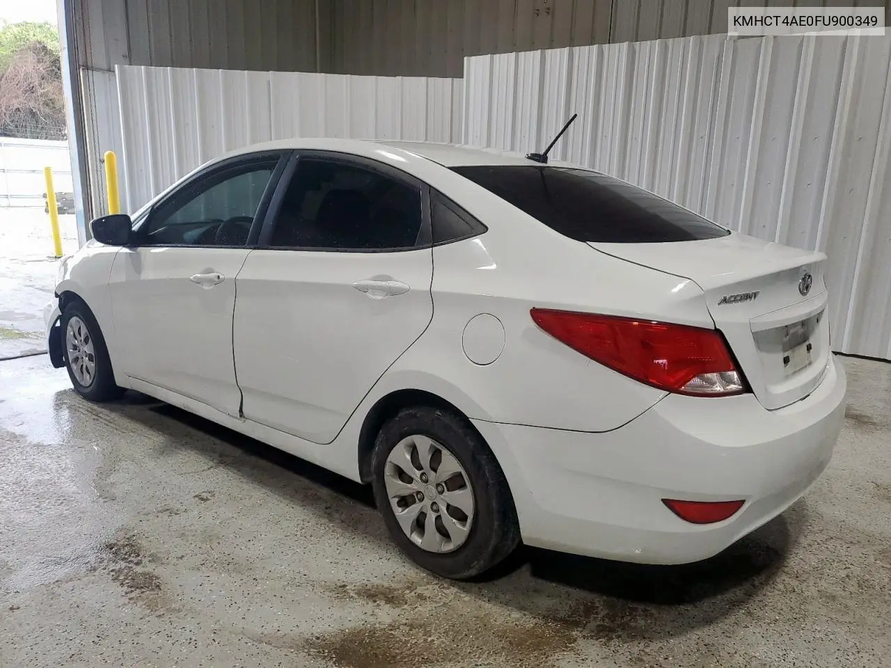 2015 Hyundai Accent Gls VIN: KMHCT4AE0FU900349 Lot: 63116995