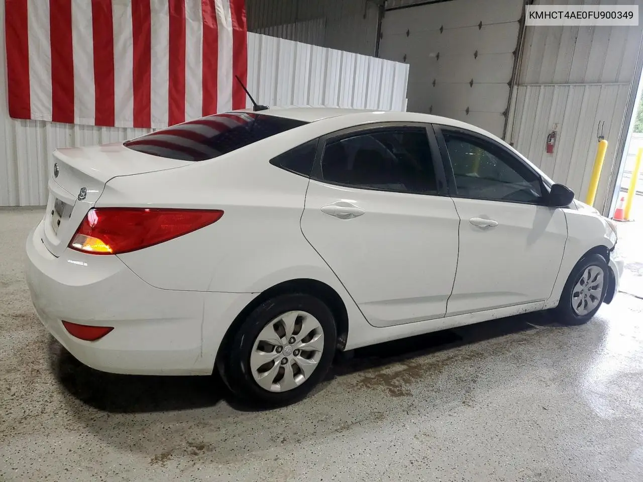 2015 Hyundai Accent Gls VIN: KMHCT4AE0FU900349 Lot: 63116995