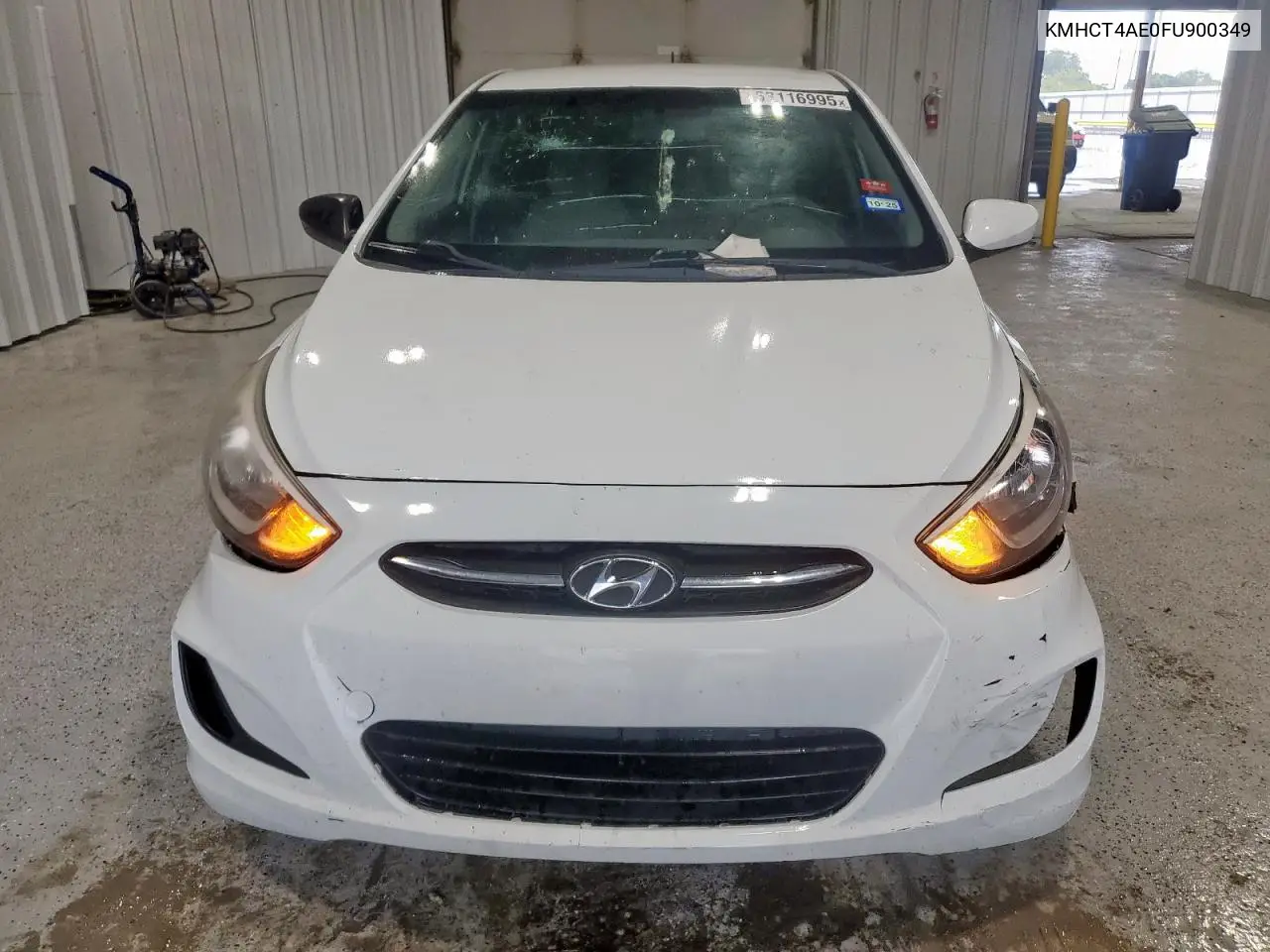 2015 Hyundai Accent Gls VIN: KMHCT4AE0FU900349 Lot: 63116995