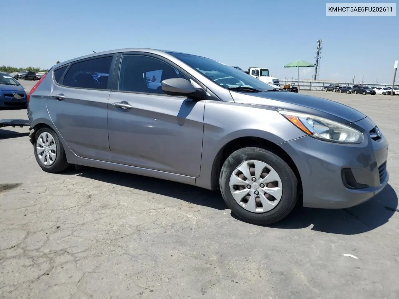 2015 Hyundai Accent Gs VIN: KMHCT5AE6FU202611 Lot: 64575195