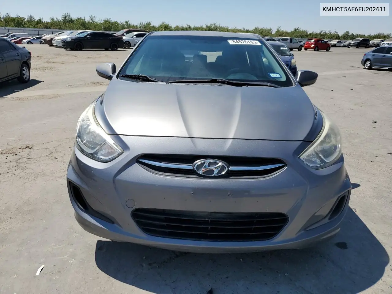 2015 Hyundai Accent Gs VIN: KMHCT5AE6FU202611 Lot: 64575195