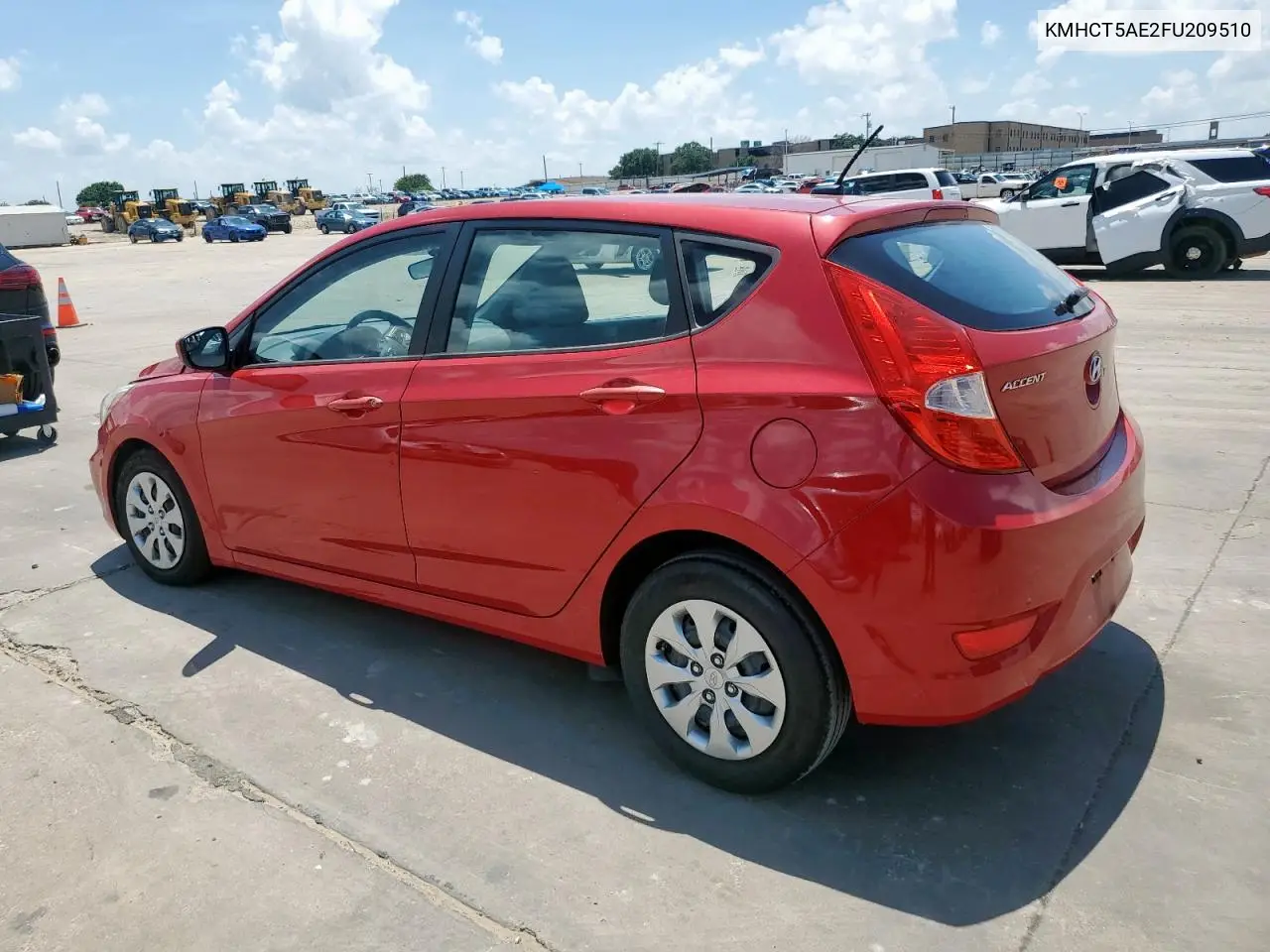2015 Hyundai Accent Gs VIN: KMHCT5AE2FU209510 Lot: 64818865