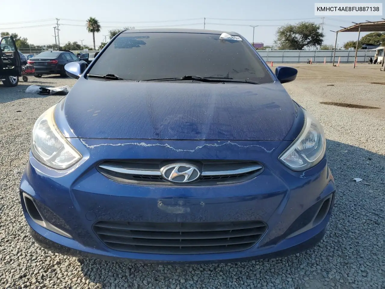 2015 Hyundai Accent Gls VIN: KMHCT4AE8FU887138 Lot: 65164885