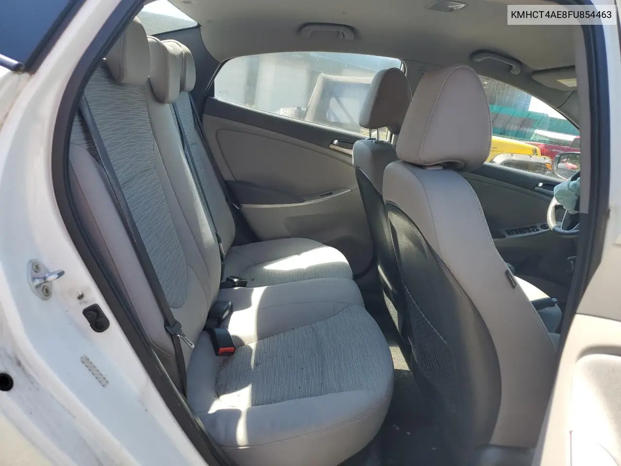 2015 Hyundai Accent Gls VIN: KMHCT4AE8FU854463 Lot: 65393855