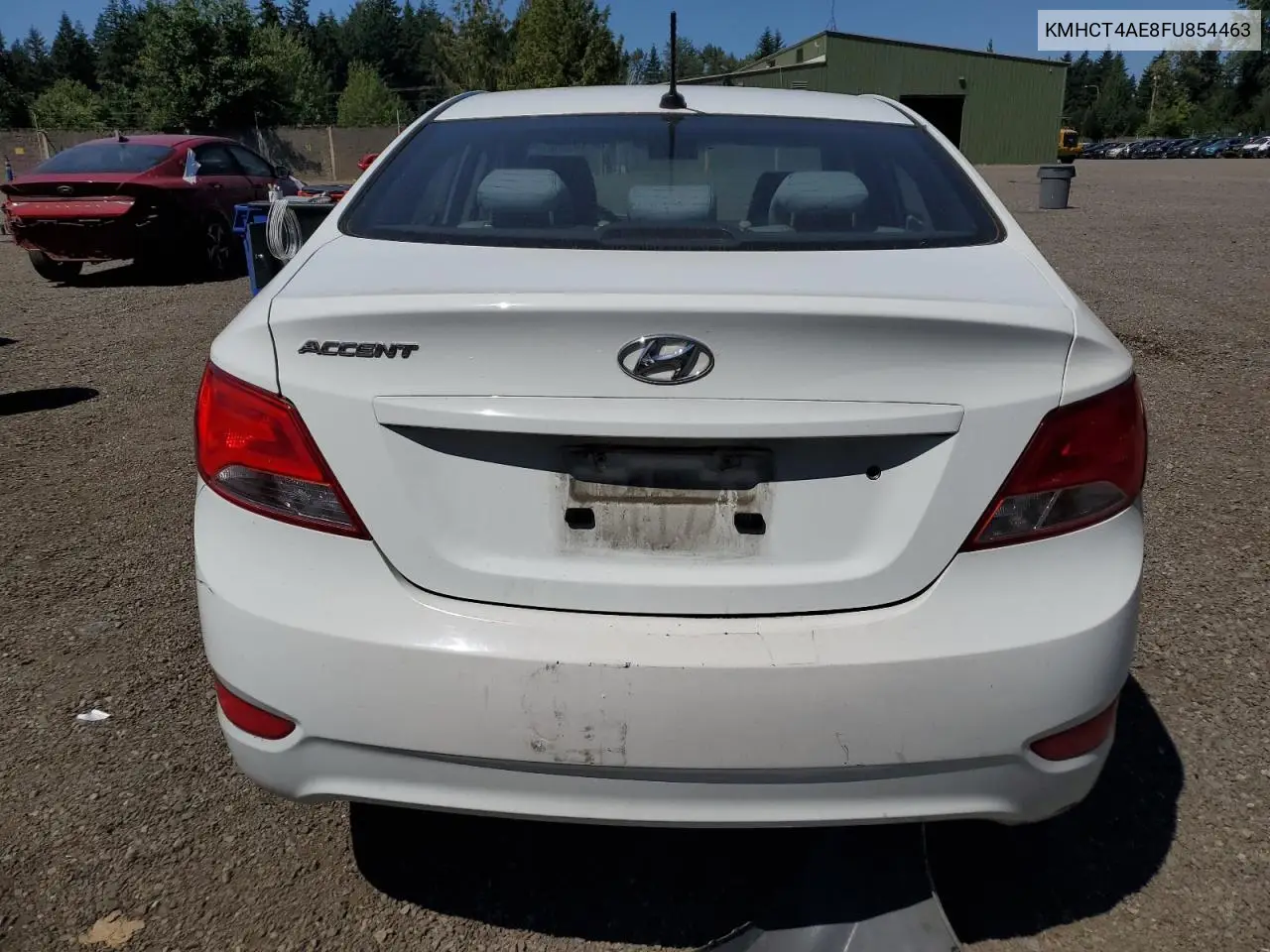 2015 Hyundai Accent Gls VIN: KMHCT4AE8FU854463 Lot: 65393855