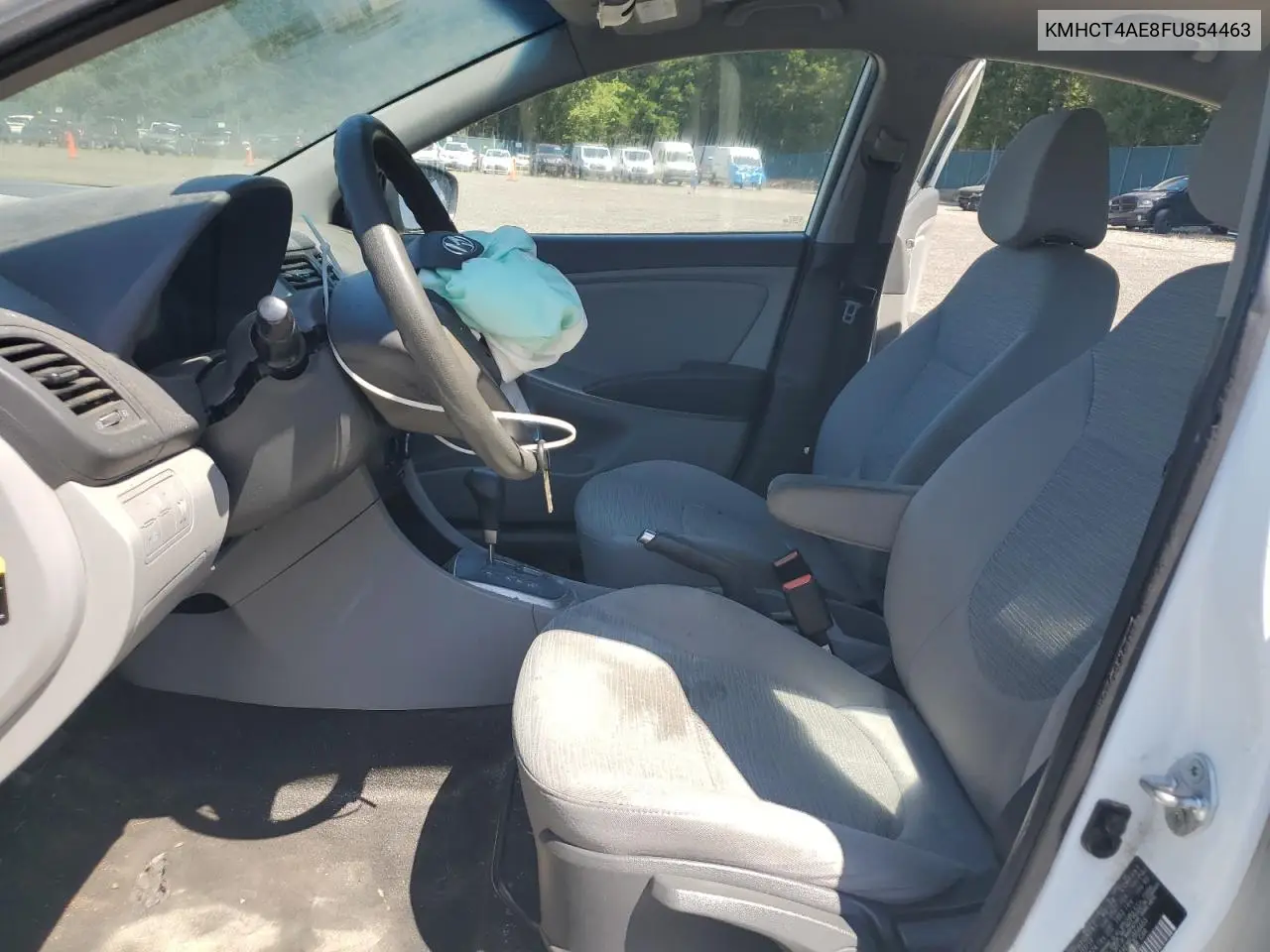 2015 Hyundai Accent Gls VIN: KMHCT4AE8FU854463 Lot: 65393855