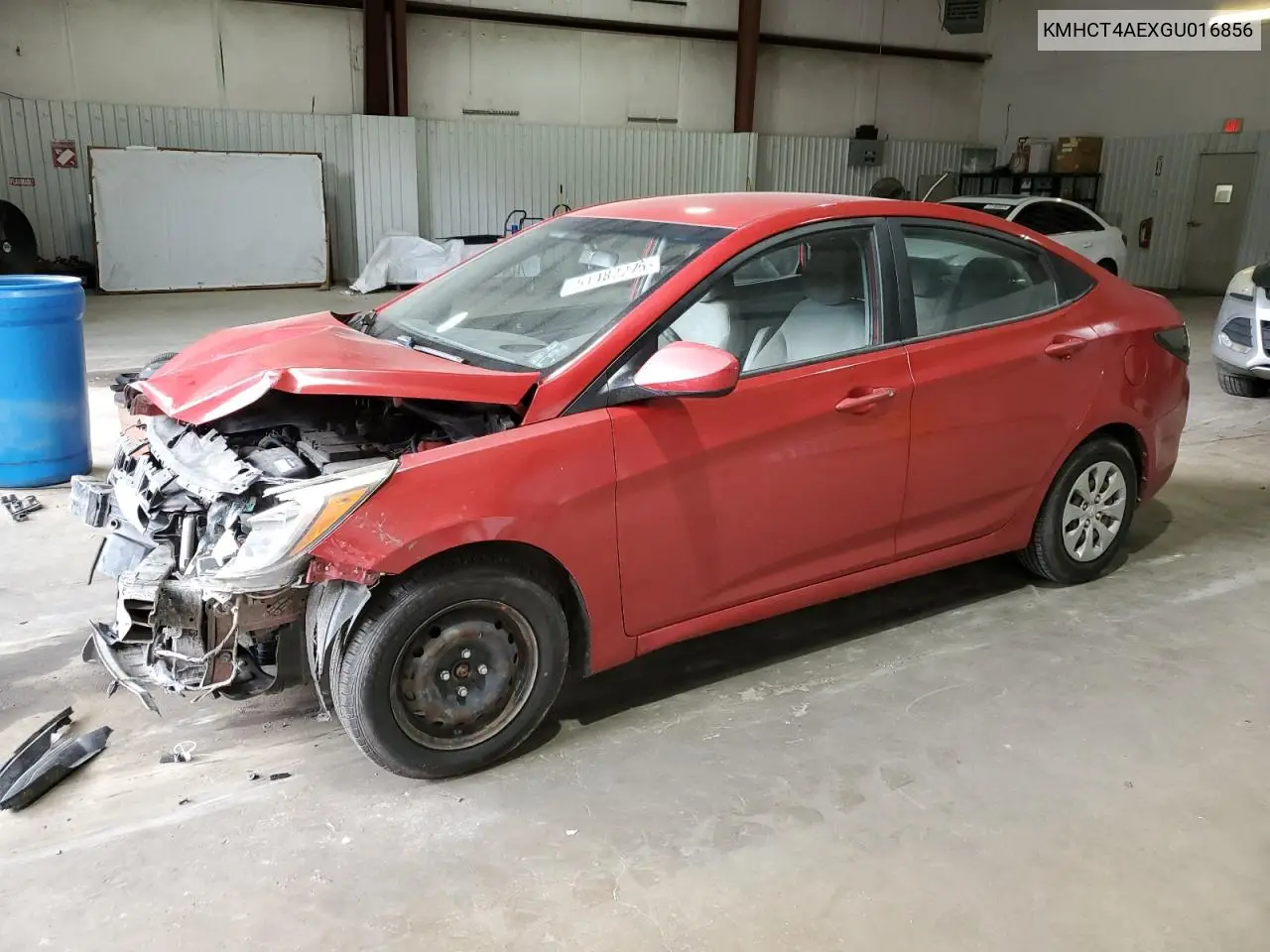 2016 Hyundai Accent Se VIN: KMHCT4AEXGU016856 Lot: 51482275