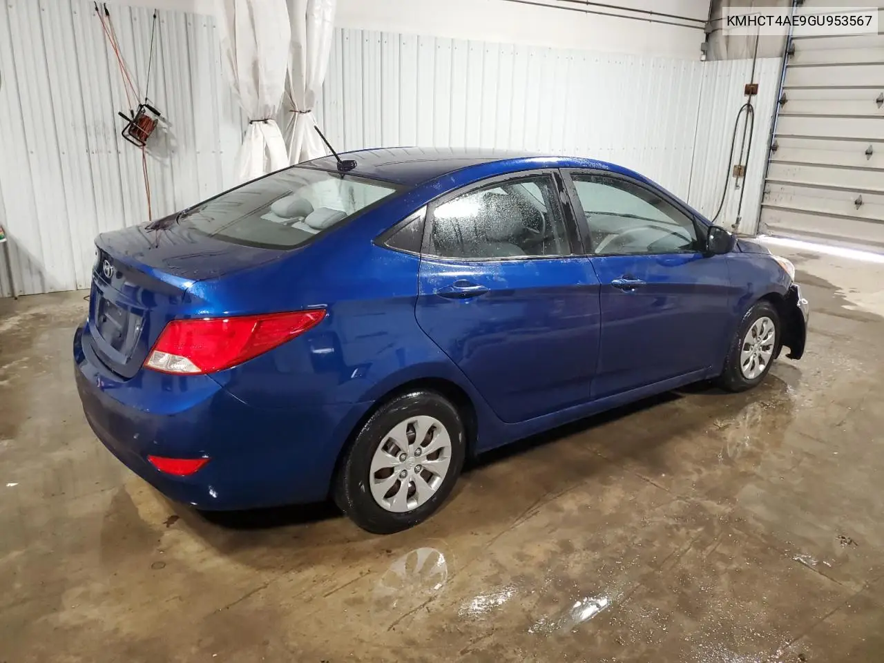 2016 Hyundai Accent Se VIN: KMHCT4AE9GU953567 Lot: 54542975