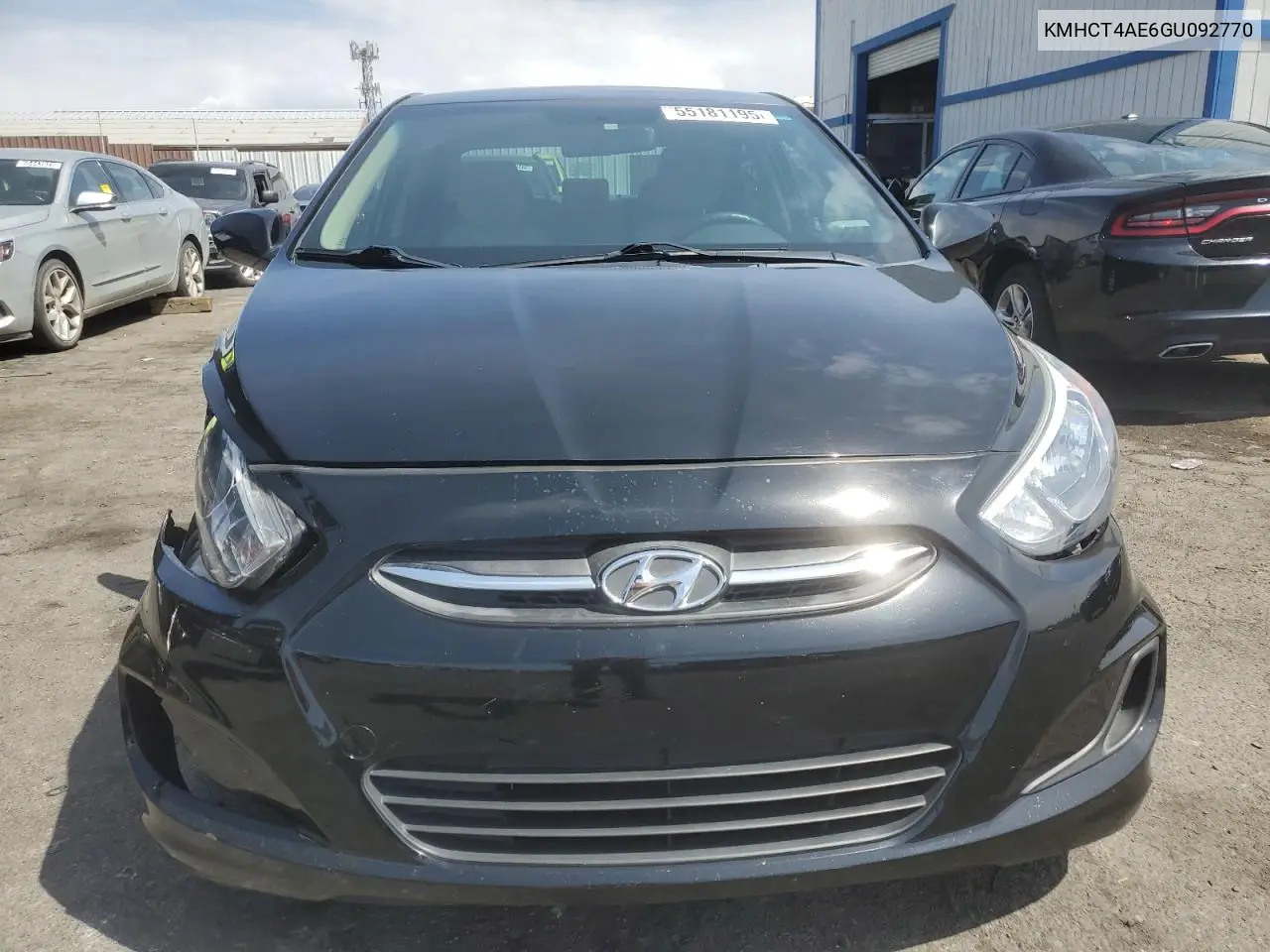 2016 Hyundai Accent Se VIN: KMHCT4AE6GU092770 Lot: 55181195