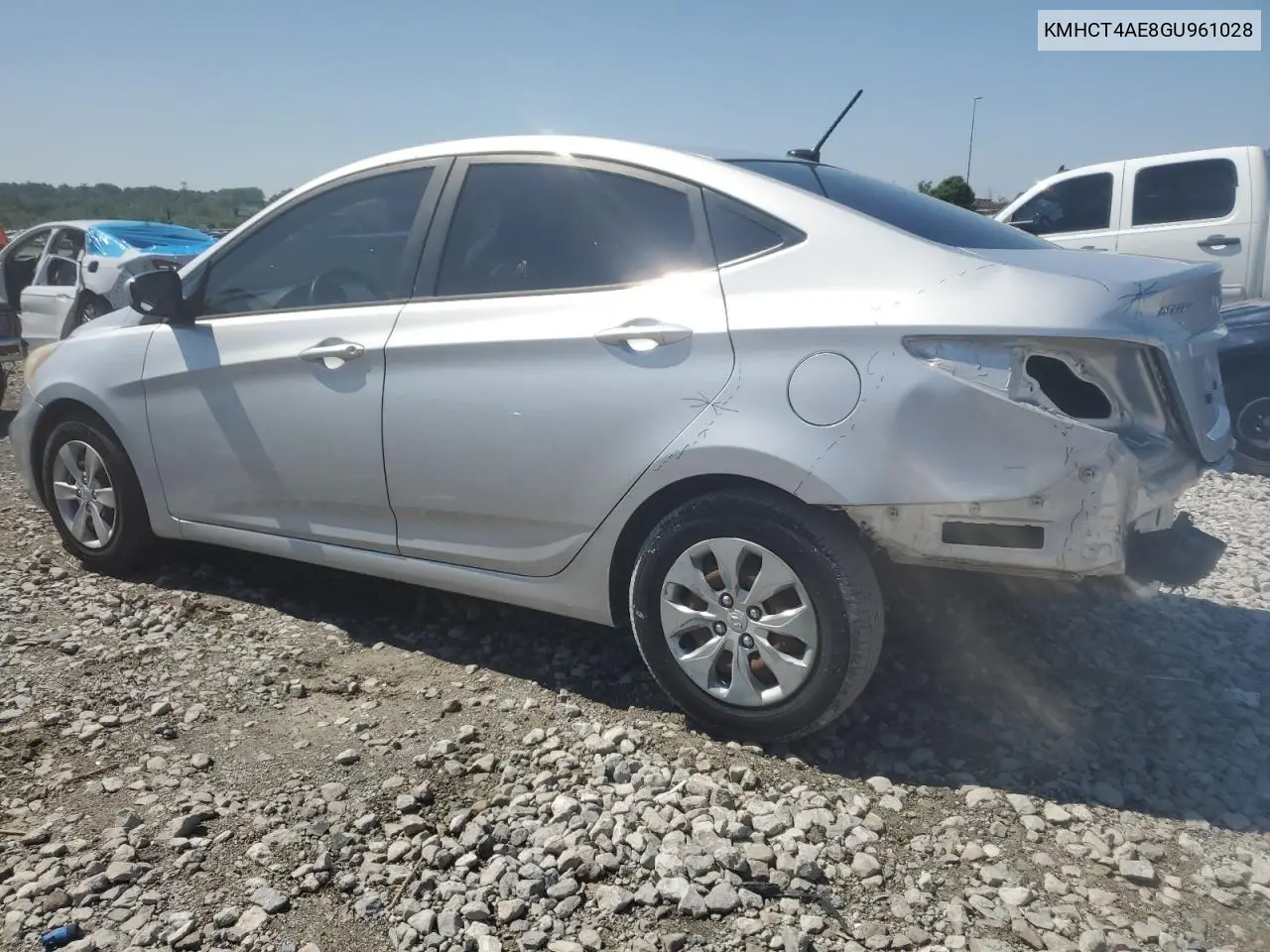 2016 Hyundai Accent Se VIN: KMHCT4AE8GU961028 Lot: 55730635