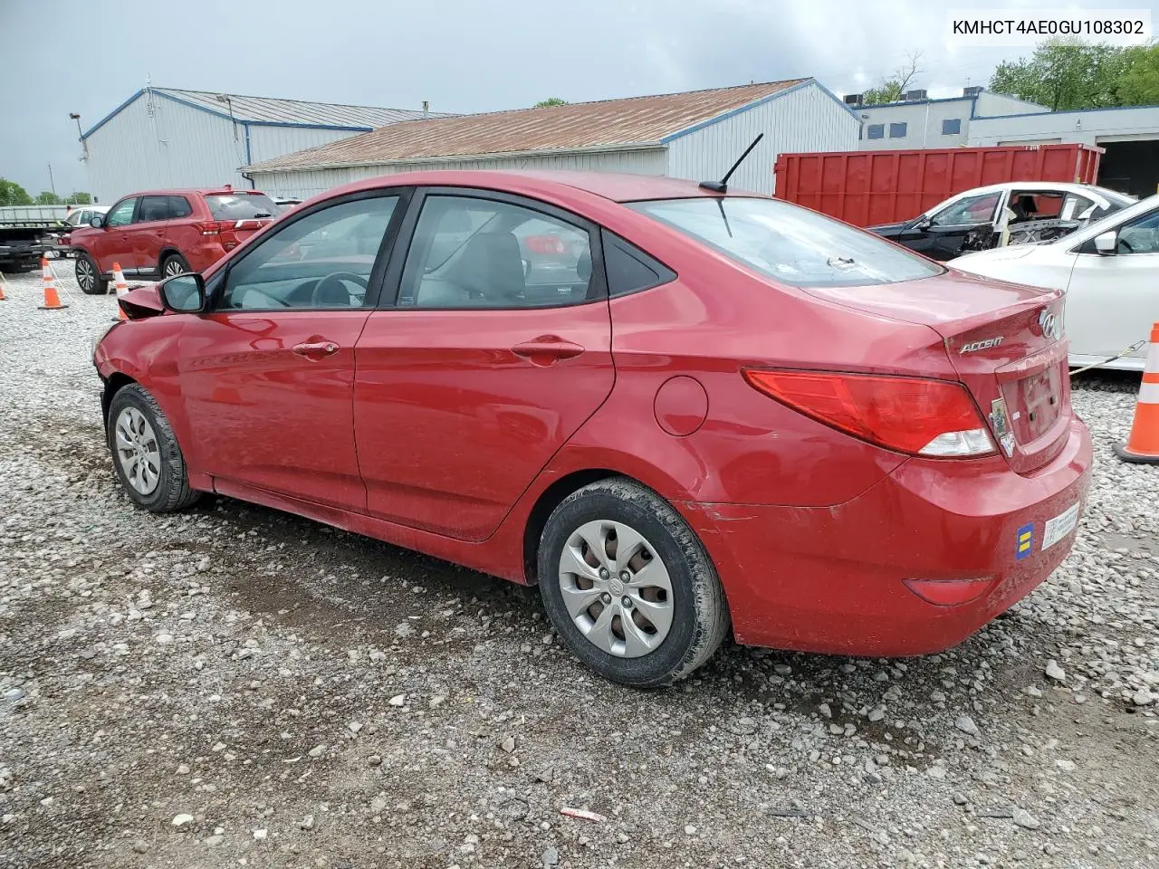 2016 Hyundai Accent Se VIN: KMHCT4AE0GU108302 Lot: 56210345